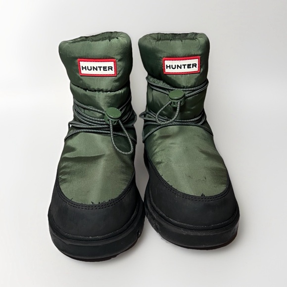 Hunter Other - Hunter Big Kids Size Youth 4 Cozy Dark Green Olive Waterproof Insulated Bootie